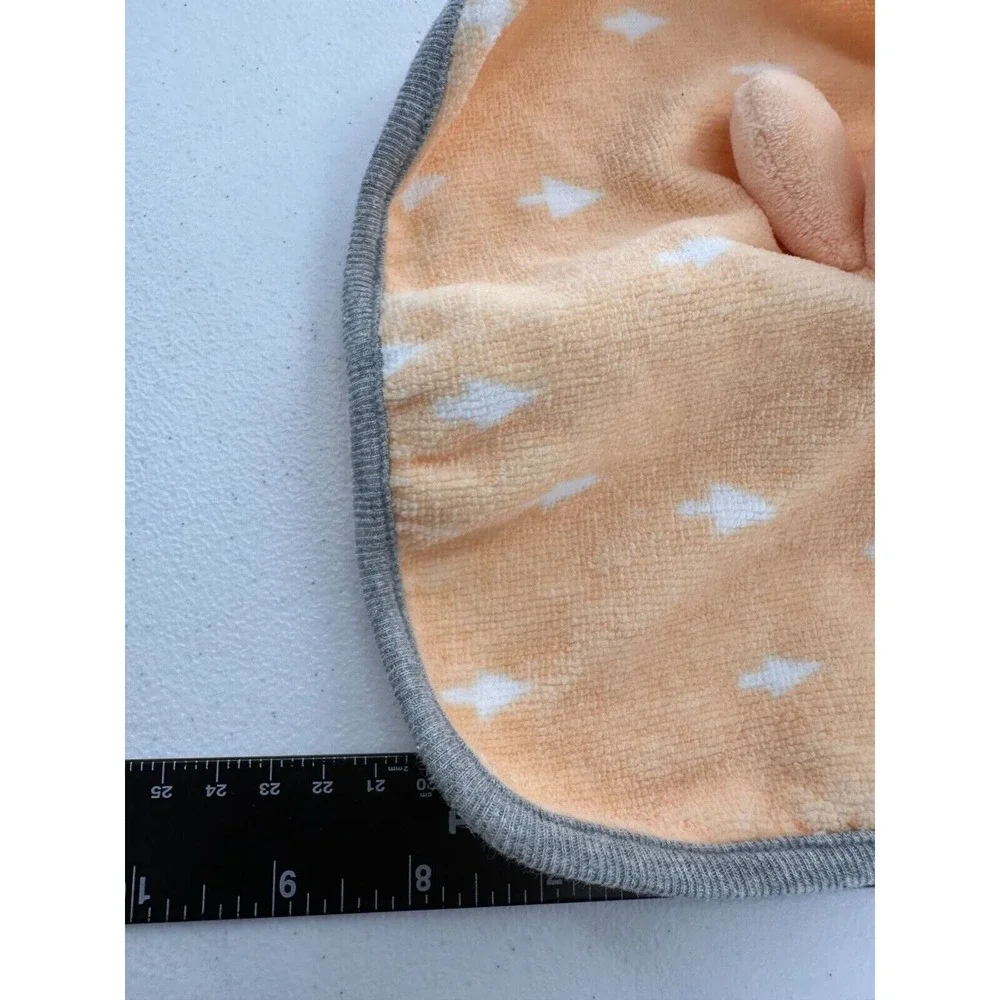 Cloud Island Infant Fox Security Blanket Lovey Plush Head Terry Wash Cloth Baby‎
